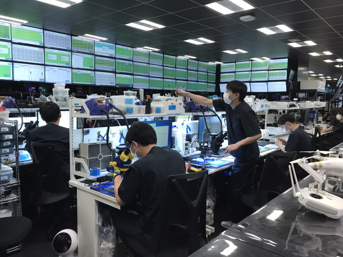 データ復旧ラボの設備